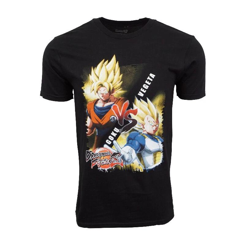 Men s Casual Graphic DRAGONBALL MENS VEGETA MENS T SHIRT T-Shirt XL