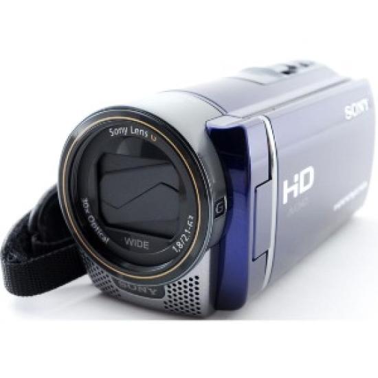 

USED Sony HDR-CX180 Blue Camcorder with New SD Card синій