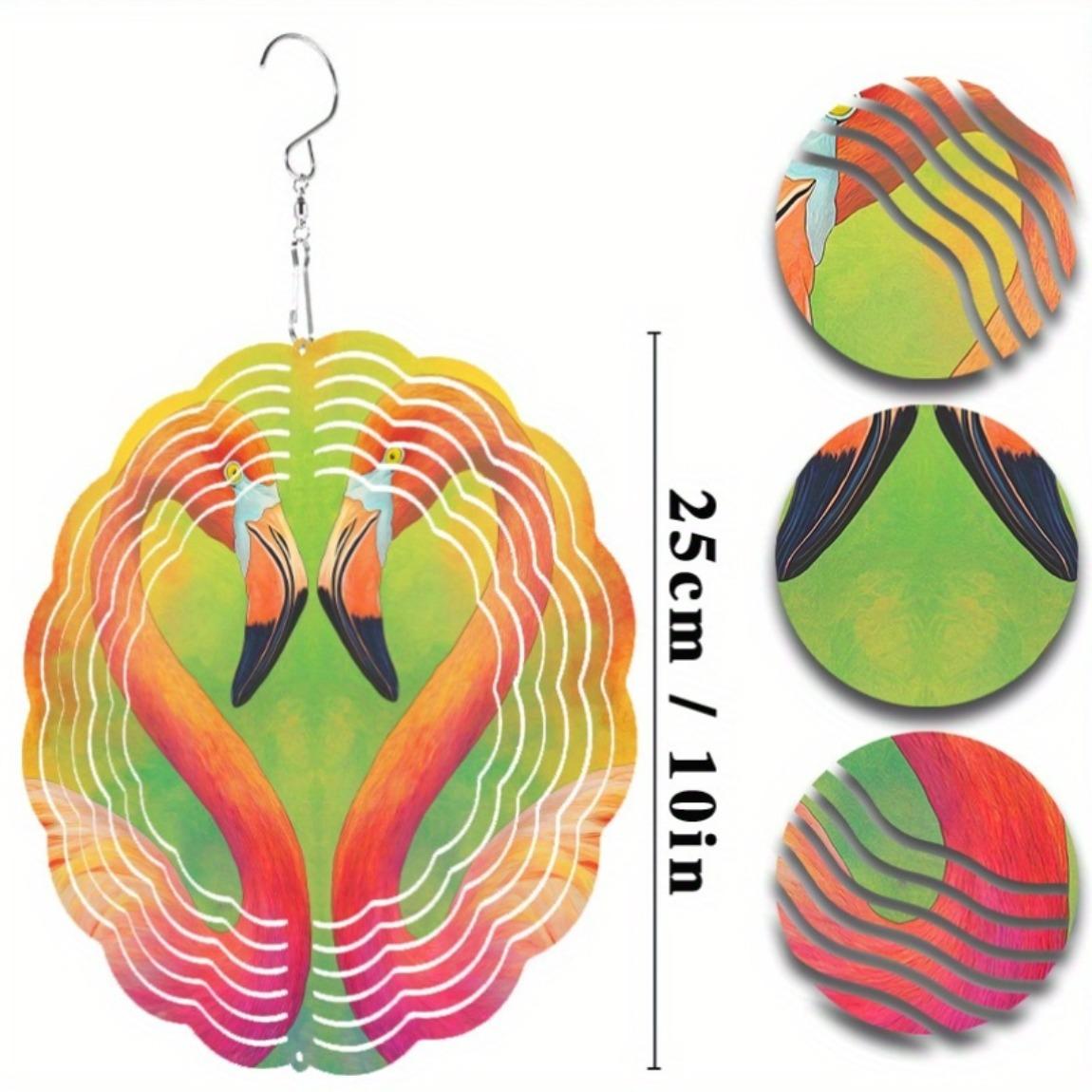 

25,4 см Металлический Подвесной Колокольчик Ветра Элегантный Классический Декор для Сада с Крючком 360 Градусов для Всех Сезонов для Использования в Помещении и на Открытом Воздухе 01A