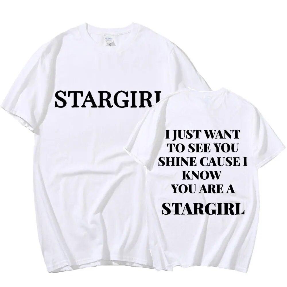 Футболка The Weeknd Merch Stargirl Interlude с буквенным принтом — фото 3