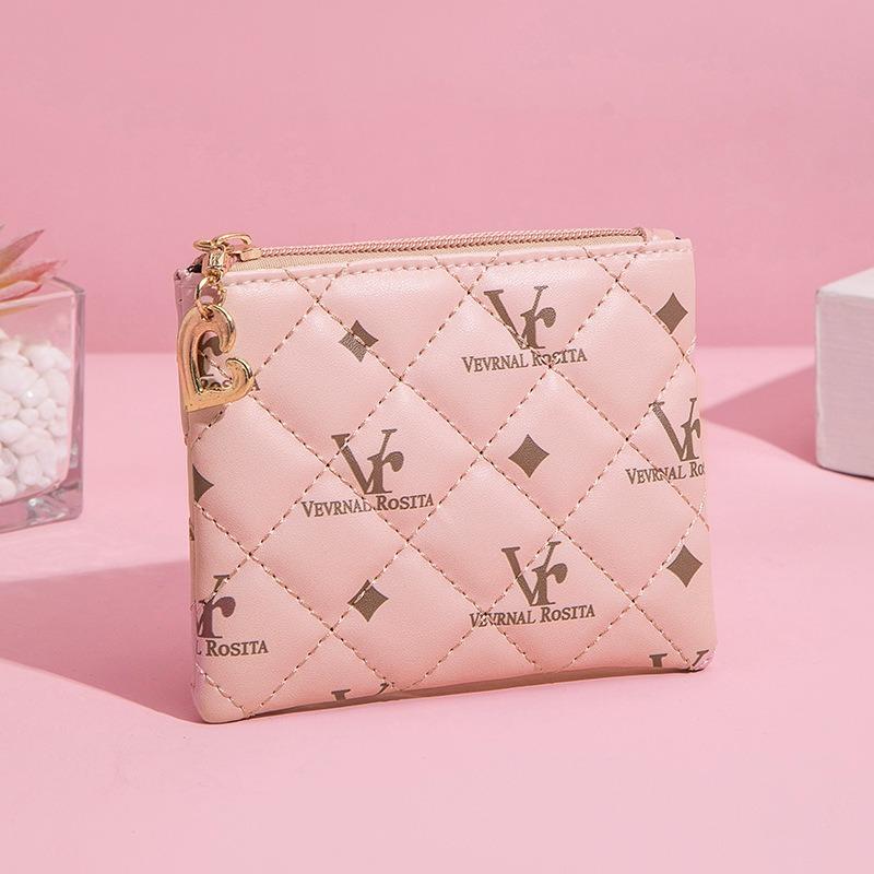 

Женская сумка Мода Все Напечатано Кошелек для монет Продвинутый Сенс Клатч розовый