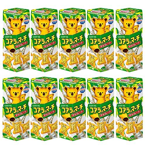 Lotte Koala's March (chocolate) 48g x 10 pieces