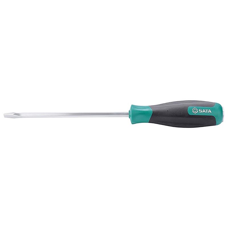 SATA T Series Through-Tang Flathead Screwdriver 8x200mm