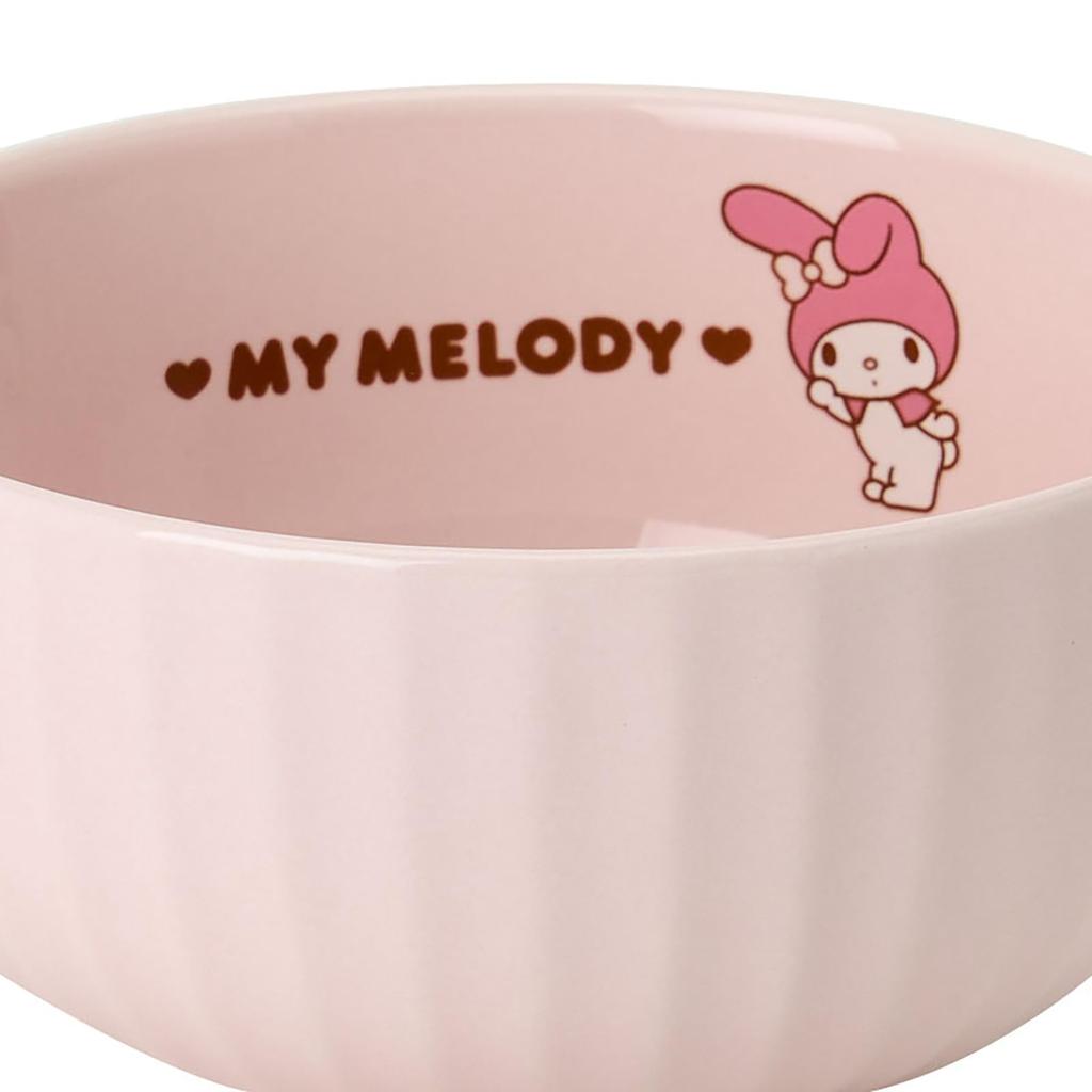 Sanrio Ceramic Rice My and Dryer 358533 Bowl, Melody, Microwave, Dishwasher, Safe,