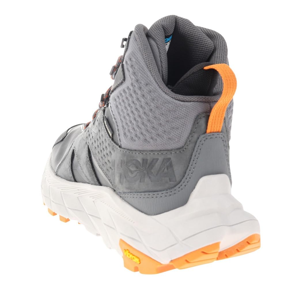 HOKA Anacapa Mid GTX Hiking Size Gore-Tex Shoes, High-Top, Men's, Gray, 25.5 (1122018-CHMSM)