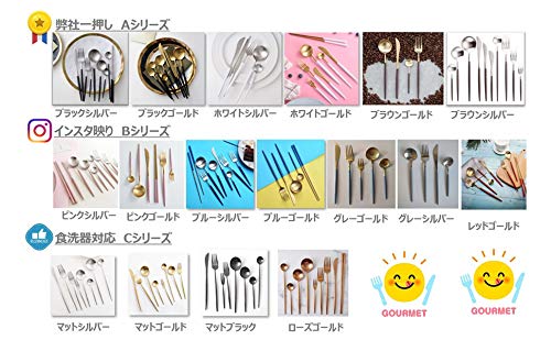 CutleryCutlery SetStylish CutleryGold CutleryNordic CutleryCampingSpoonForkKnifeTeaspoonCake ForkChopsticksStainless Steel Cutlery SetGlossy SetSharp