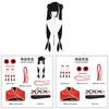 Edge Prison Bus Jia Xichun Cosplay Costume With Wigs For Anime Role Play