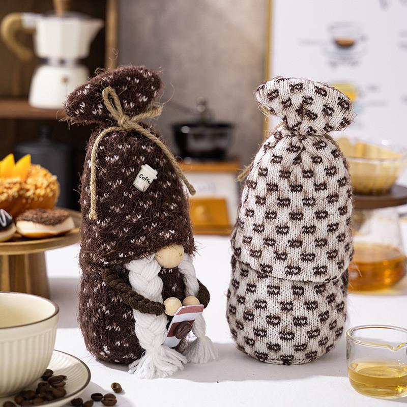 Adorable Swedish Coffee Gnome Plush Doll For Rustic Home Decor And Kitchen Accent