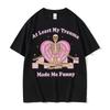 Funny I Only Take Creatine Gym Meme Graphic T-shirts Men's Oversized High Quality T-shirt Male Fashion Casual T Shirt Streetwear