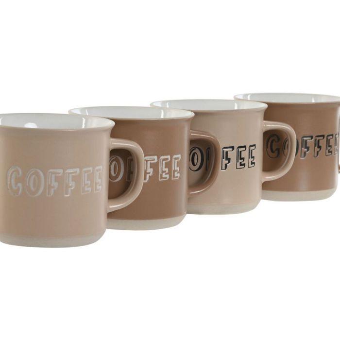 Mug - ITEM - Set of 4 - Stoneware - Cylindrical - 28.5 Cl - Brown