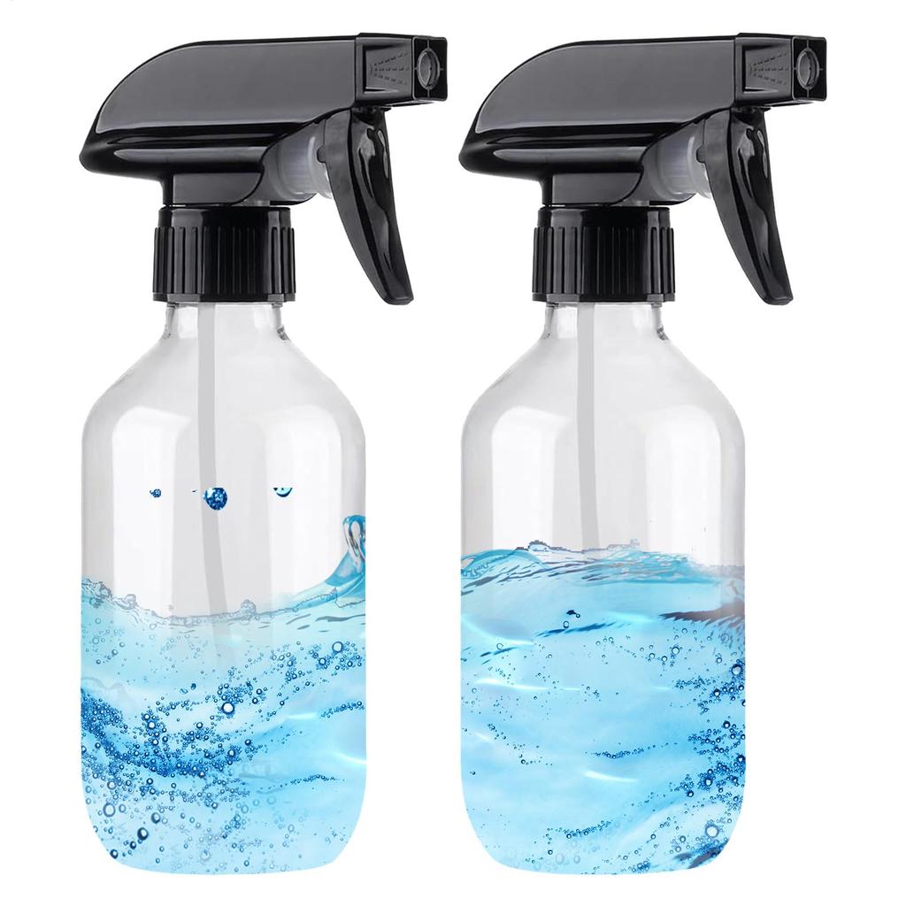 2pcs 300ml Spray Bottle Cooking Spray Bottle Household Sprayer Water Mister Cleaning Tool For Studio Garden Hair Cleaning