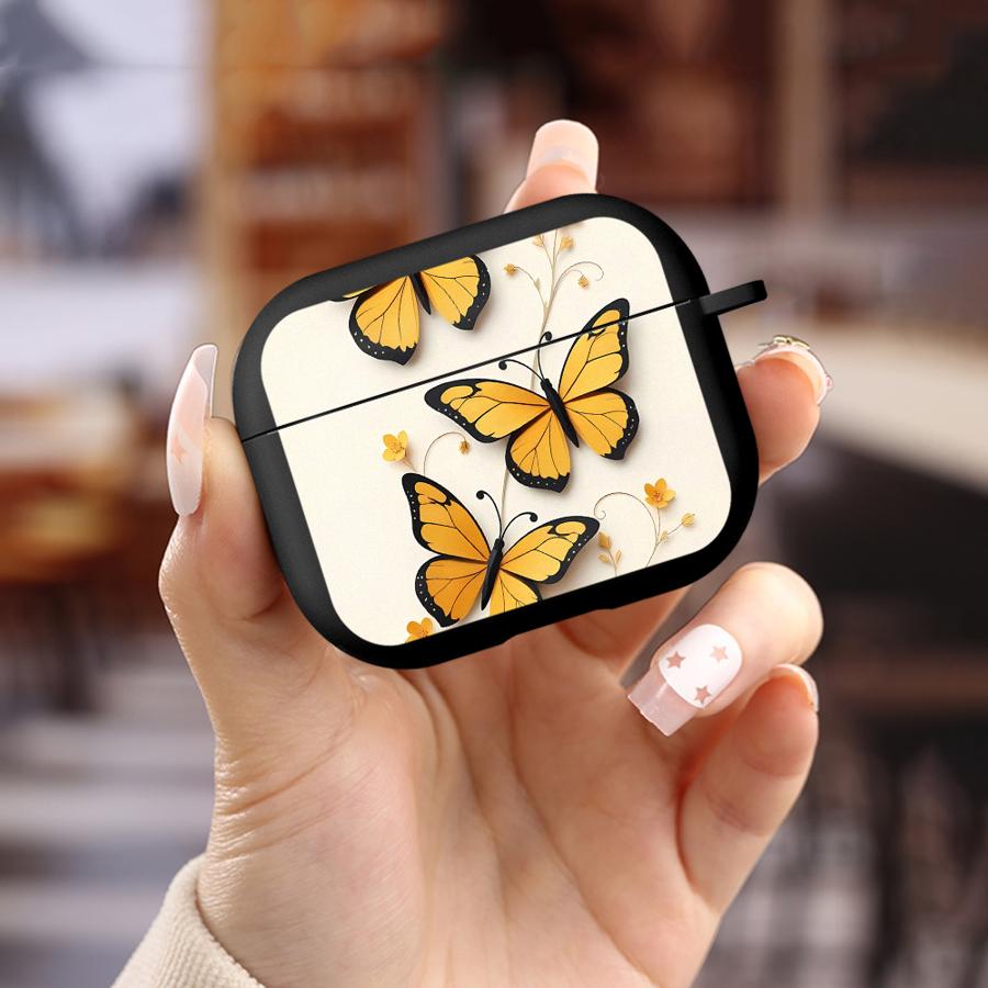 Case For Airpods Pro2 1 4 3 Pro Pro3 2 Earphone Cases Cover Beautiful Butterfly