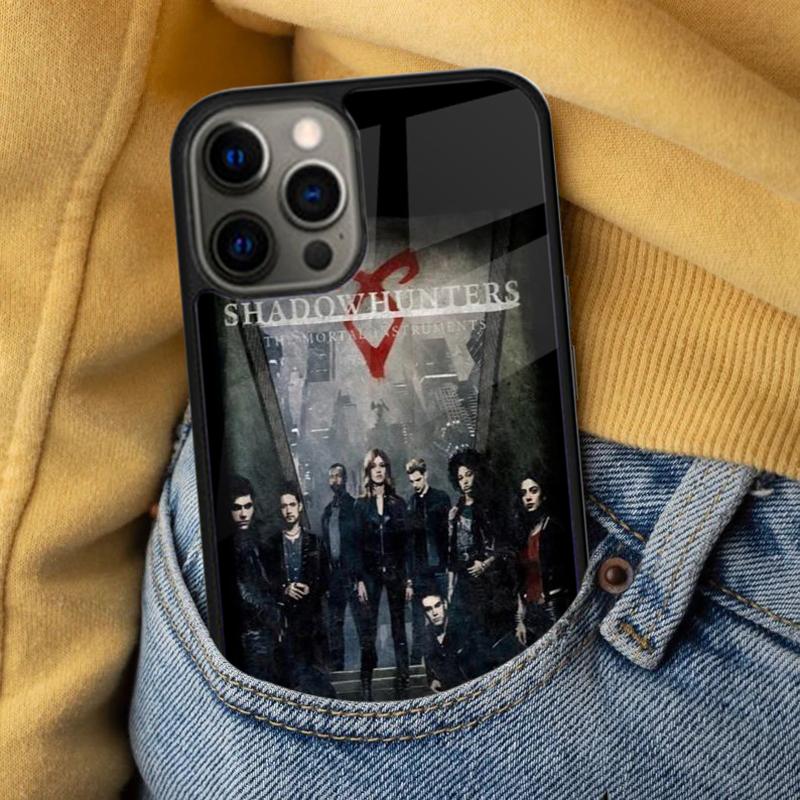 Shadowhunters TV Clary Fray Jace Soft Phone Case for iPhone 17 Air 16e Pro max 15 Pro 13 14 Plus 11 12 MagSafe Magnetic Coque