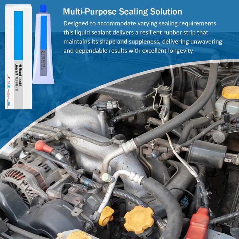 Car Engine Sealant 80g Waterproof Radiator Bonding Sealant Bonding And Sealing For Automobiles Motorcycles Machinery Electronic