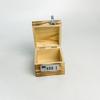 Key Safe Box Cash Box Bank With Secure Lock Pine Wood Jewelry Treasure Chest Unpainted Wood Small Wooden Box