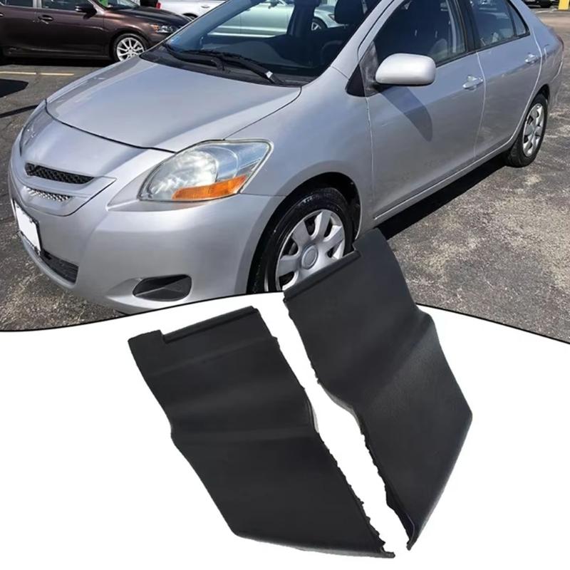 Cowl Side Panel Pair Black Replacement Trim for Windshield Wiper Cowl Sides, Left Right Pieces, Part Numbers 55084-0D010 55083-0D040