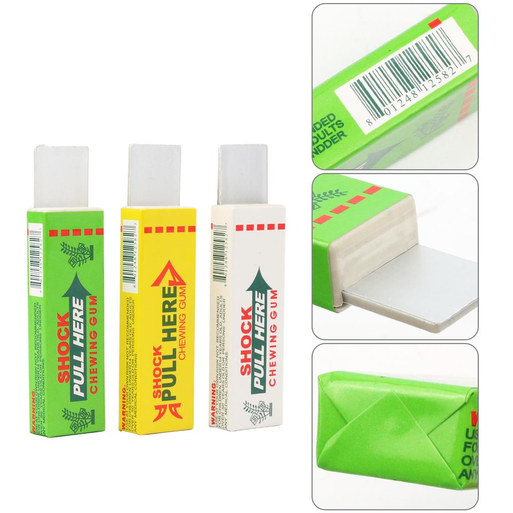 Electric Chewing Gum Pranks, Electric Toys, Pranks On Friends, April Fool'S Day Pranks, Random Colors