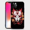 Japan Samurai Oni Mask Case For Apple iPhone 14 13 12 11 Pro Max Mini XS Max XR X 7 8 6 6S Plus Phone Shell Capa