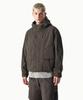Musinsa Standard [City Leisure] Cn Hooded Windbreaker Jacket [Mud Grey]