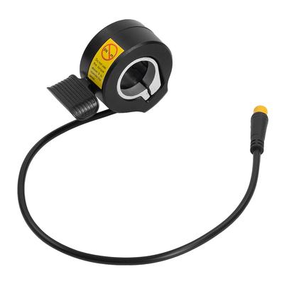 Acceleratore a pollice per bici elettrica 130X per acceleratore a pollice per bici elettrica 12V-72V, controllo della velocità impermeabile a 3 pin, impugnatura dell'acceleratore a dito