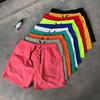 Men's Quick-Dry Candy Color Beach Shorts - Trendy Loose-Fit Sportswear