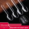 Disposable Transparent Food Grade Tasting Spoons