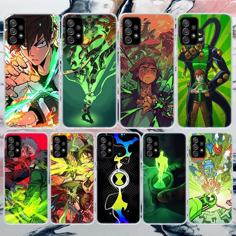 Ben Cartoon 10 Soft Phone Case For Samsung Galaxy A17 A16 A15 A14 A13 A56 A55 A54 A53 A36 A35 A34 A33 A26 A25 A24 A23 A05S A04S