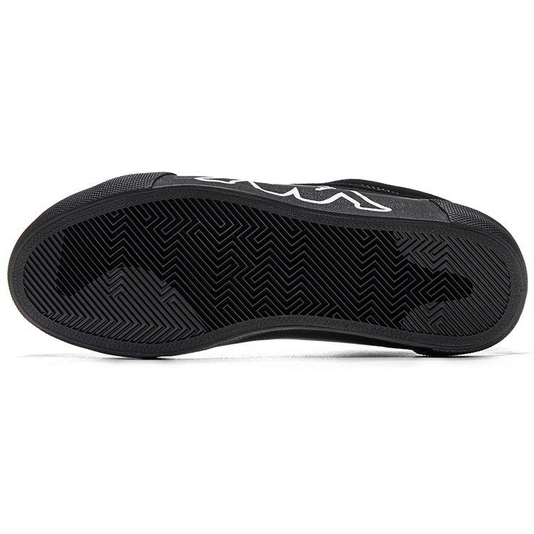 Kappa Casual Versatile Non-Slip Shock Absorbing Low-Top Skate Shoes Unisex Sneakers Black Night-Black K0DU5CC23CJ-990
