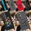 Bike Bicycle Cycling Case For OPPO Reno 11 F 10 Pro 4Z 5Z 8T 4 5 6 7 8 Lite OPPO Find X6 Pro X2 X3 X5 Lite Cover