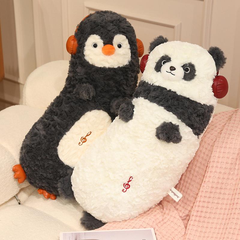 Original Music Creature Snuggly Companions Warm Fabrics Giant Dimension Bear Penguin Panda Chick Hurl Cushion Warm Living Space Naptime Friend