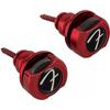 Fender Strap Pin Fender F Locks Red 2.5 Inches X 2.5 Inches X 1 Inch Red