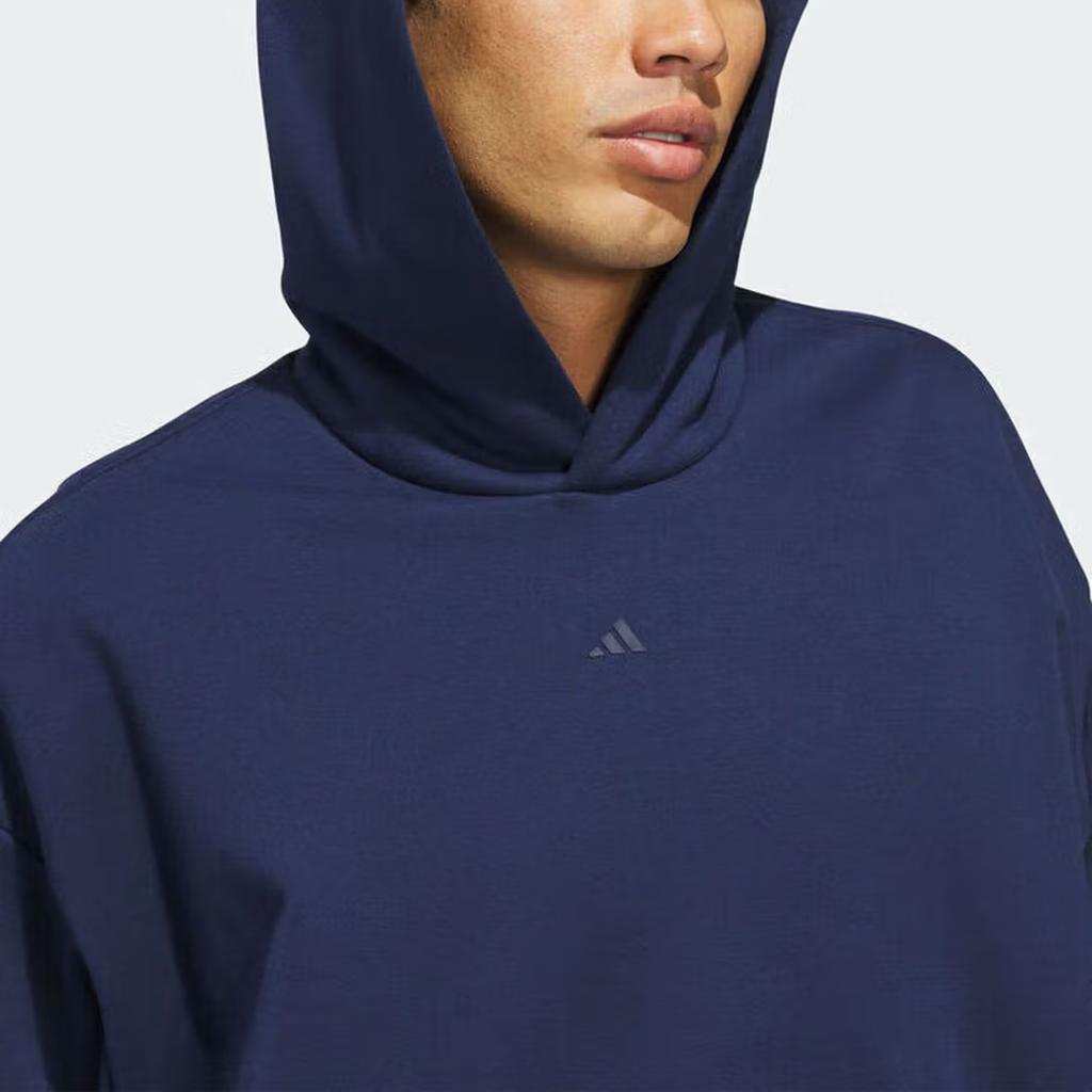 adidas Basketball Fl Hoody Unitefit Loose Comfortable Fleece Hooded Long Sleeve Sweatshirt Unisex Tops KB7550