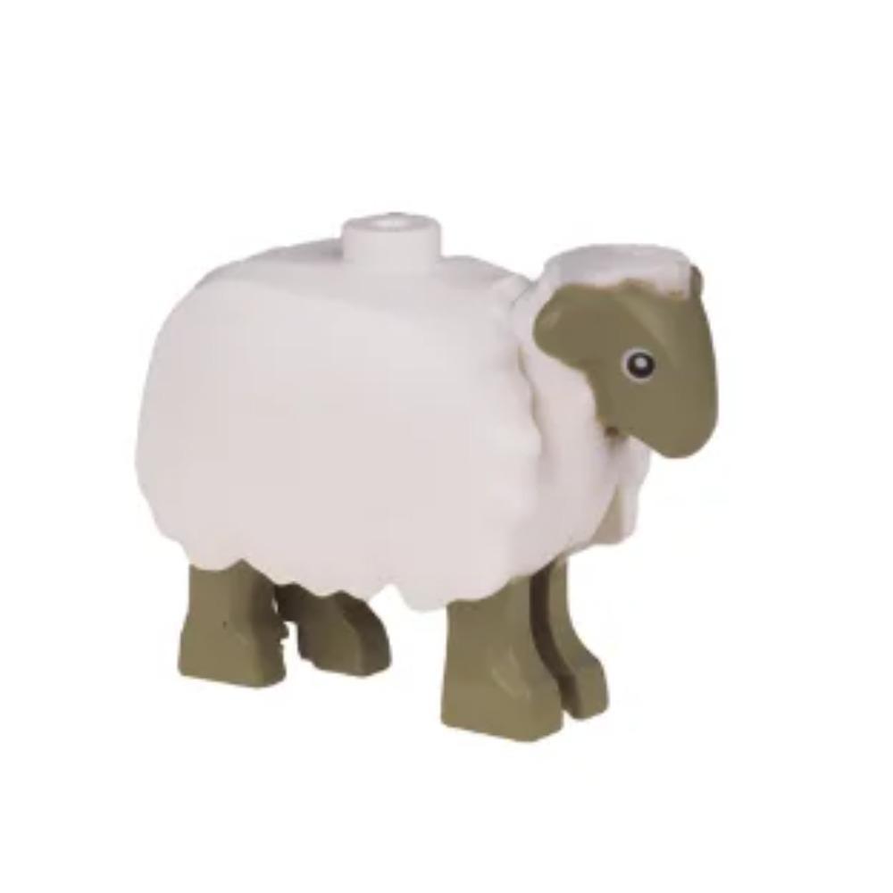 Animal Building Blocks City Small Large Ornaments Panda Dog Sheep Pig Cow Zoo Deer Mount Crocodile Tiger Wolf Eagle Boy Gift Toy