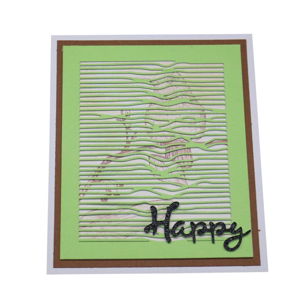 Rectangular Frame Window Shelves Metal Silvery Stencil Embossing Cutting Dies For Diy Scrapbooking Paper Album Cards Making