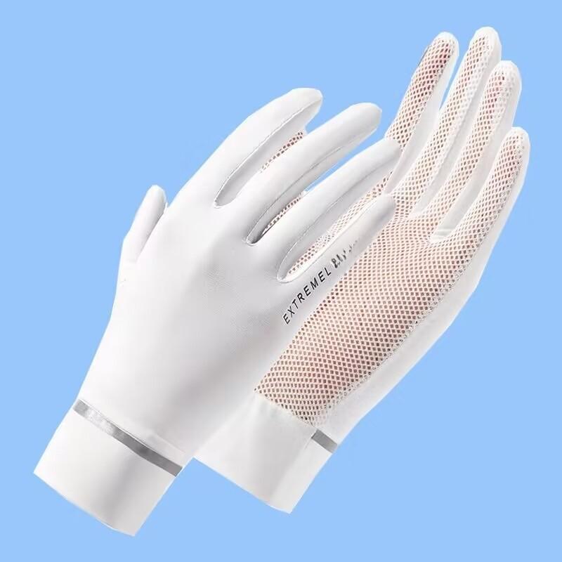 Summer Womens Breathable Uv Protection Gloves With Touch Screen For Outdoor Cycling And Sports