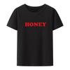 Honey Women Short Sleeve Top Tee Graphic Cute Tshirt Slim...