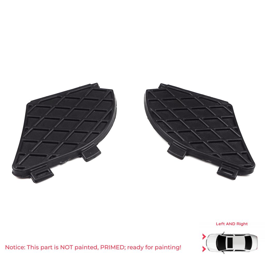 ESP1099 Front Bumper Lower Grille Fog Light Cover Left Right A2108850253 153 for Mercedes E W210 E320 E430 E55 AMG 1999-2003