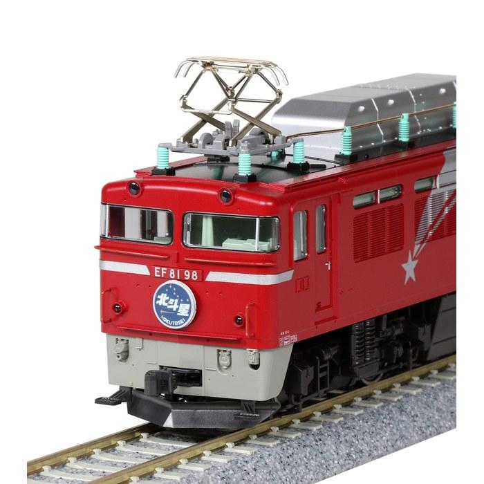 KATO HO Gauge EF81 Hokuto Star Color 1-321 Railway Model Electric Locomotive