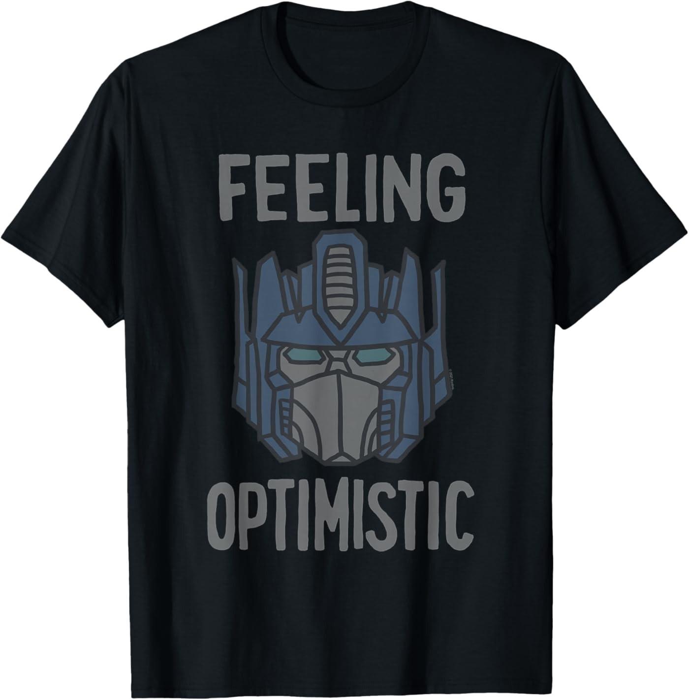 

Transformers Optimus Prime Feeling Optomistic T-Shirt S разноцветный