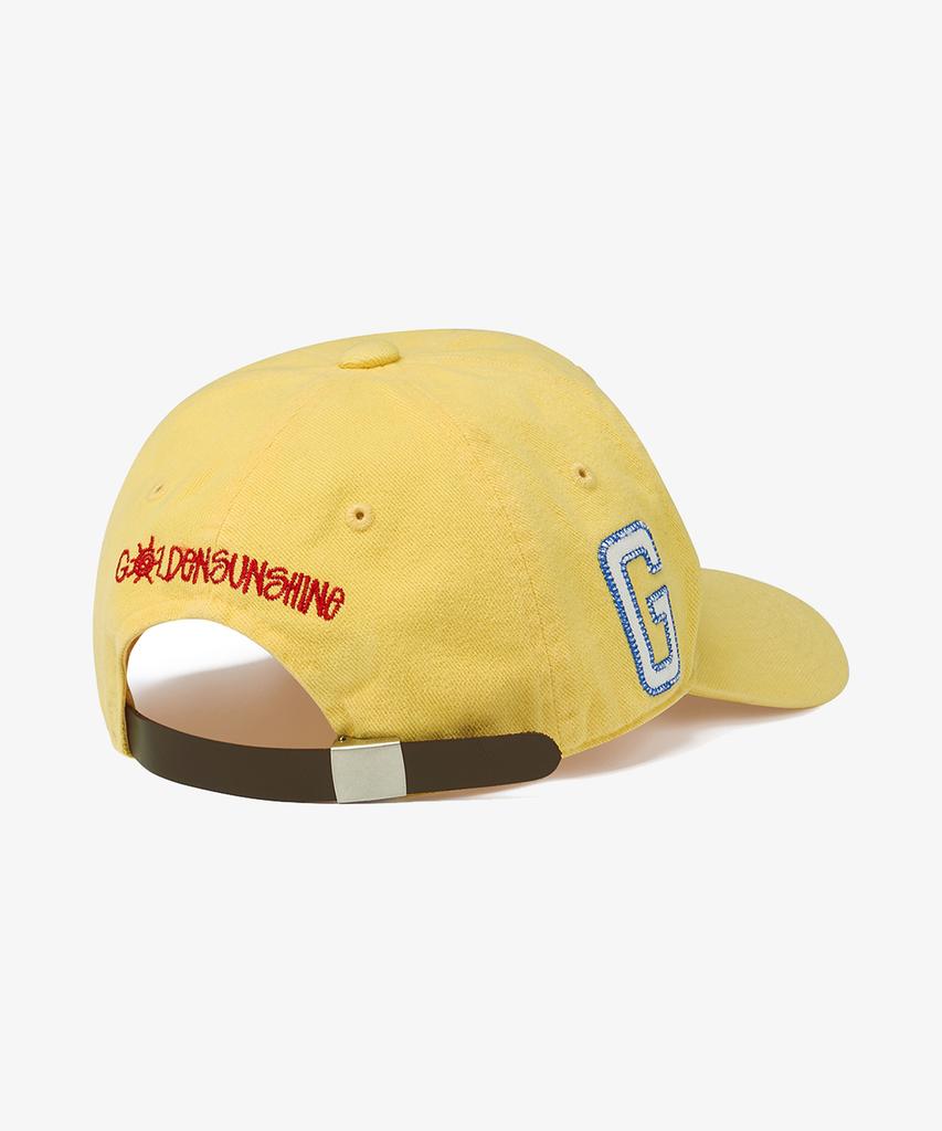 GOLDEN SUNSHINE Happiness Washed 6P Cap_Corn Yellow