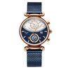 Aishy Waterproof Stainless Steel Couple Quartz Watches - Hot-Selling New Model for Students
