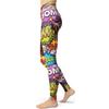 Yoga Clothing Fitness Women Cartoon Printing Peach Buttocks High Waisted Hip Lifting Yoga Trousers Hip Lifting Trousers Women's Bottoms
