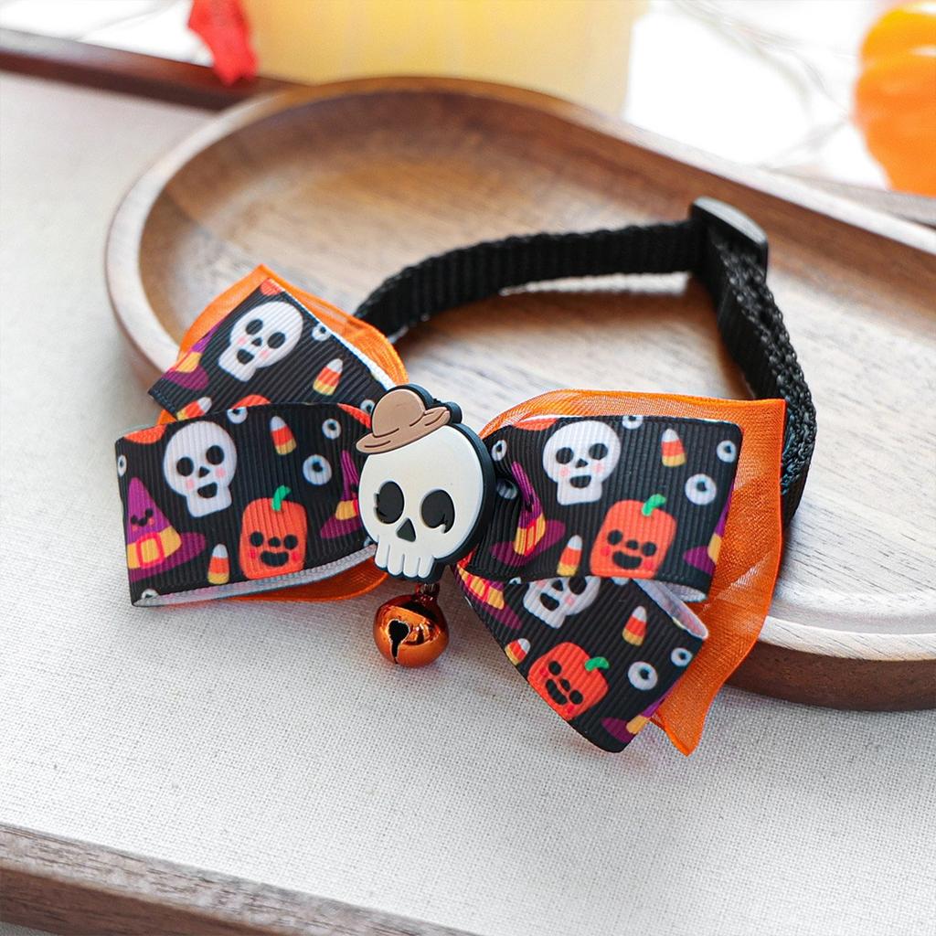 Pet Collar Bow English Collar Cat Strap, Cat Head Safety Socket Cat Dog Collar With Bow And Bell For Dogs, Cats And Rabbits