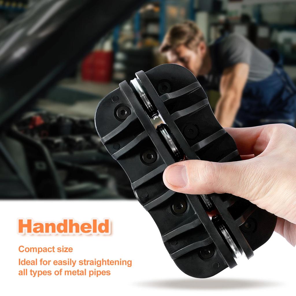 Ręczna prostownica do rurek 3/16 cala i 1/4 cala Metalowe narzędzie do prostowania rur Przenośna prostownica do przewodów hamulcowych i paliwowych Narzędzia ręczne
