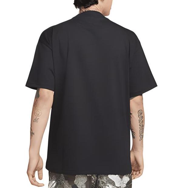 Nike ACG Logo Embroidered Loose-Fit Crew Neck Short Sleeve T-Shirt Men Tops Black DQ1815-011