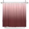 Modernes einfaches Duschvorhang-Set mit 12 Haken, einfarbig, Farbverlauf, abstrakt, elegant, wasserdicht, Polyester, Badezimmer-Vorhang-Dekor