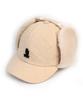 Yunibeosyeolkemiseuteuli Quilting Beige Earflap Cap
