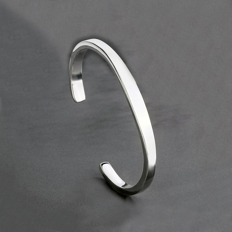 Minimalist Open Bangles for Women Sleek Polished Finish Trendy Casual Wearable Bracelet