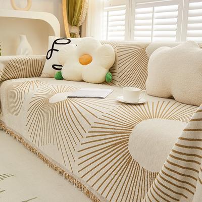 Chenille Sofa Cushion Ins Style Four Seasons Universal Anti-Cat's Paw Integrated All-Inclusive Universal Cover Cover Towel Cloth Blanket
