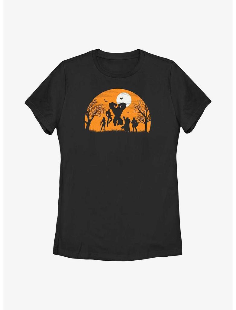 Marvel Avengers The Haunted Heroes Womens T-Shirt